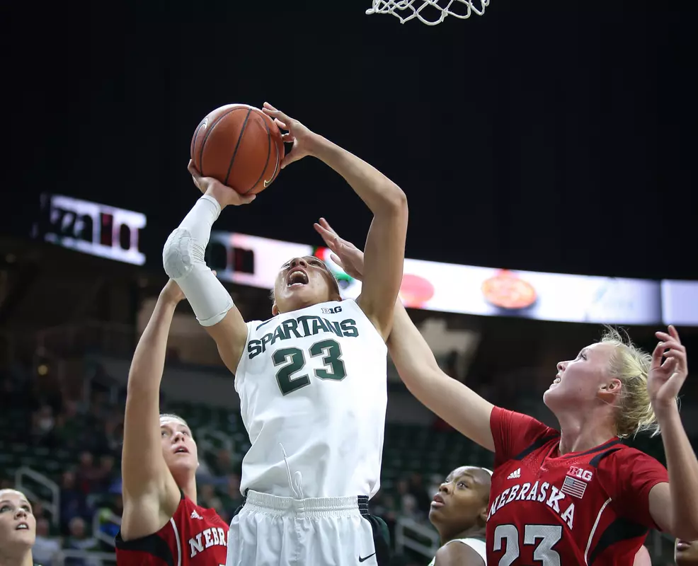 Aerial Powers had a career-best seven three-pointers on her way to a career-high 35 points in Thursday night's 71-67 loss to Nebraska.