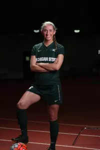 Senior defender Shauna Stadelmaier