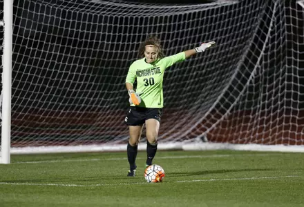 Senior goalkeeper Gabrielle Gauruder