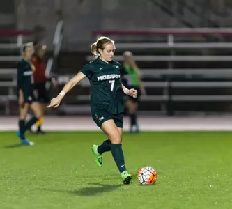 Senior captain Mary Kathryn Fiebernitz earns First-Team honors.