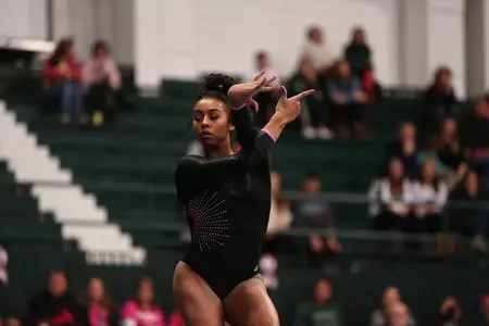 Junior Nicola Deans earned a career-high 39.225 in all-around competition at Illinois