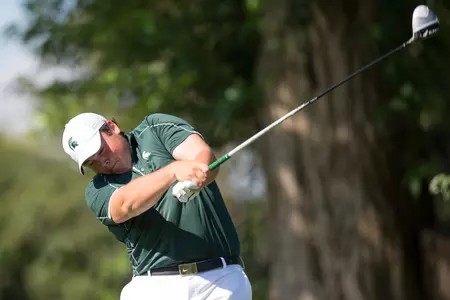 Sophomore Sam Weatherhead battled back to win his first collegiate tournament, rallying from being tied for fifth after the first two rounds, to tie for first at the Colleton River Collegiate in Bluffton, S.C.