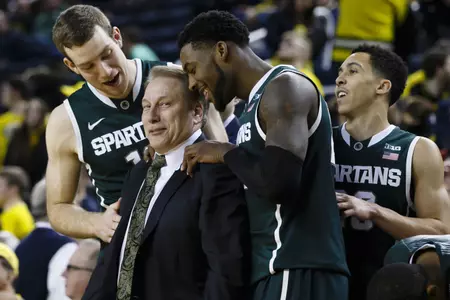 Tom Izzo and the Spartans prepare to take on Georgia on Friday in Charlotte, N.C.