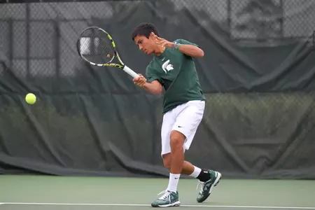 Dube and MSU went 1-1 in their dual matches on Sunday.