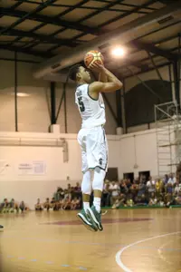 Bryn Forbes led Michigan State with 18 points against Basket Fiorentina on Tuesday, Aug. 25, in Florence, Italy.