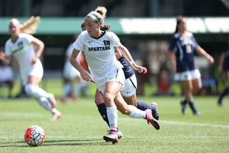 Sophomore Jamie Cheslik paced the Spartan offense against Nebraska.