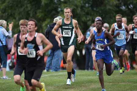 Austin Wissler paced the No. 28-ranked men's team with a 16:00.99 to take seventh at the Jeff Drenth Memorial on Sept. 4.