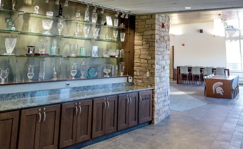 Lasch Family Golf Center - Trophy Case