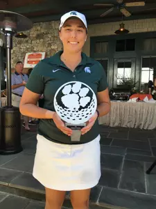 Katie Sharp won the Clemson Invitational on Sunday.