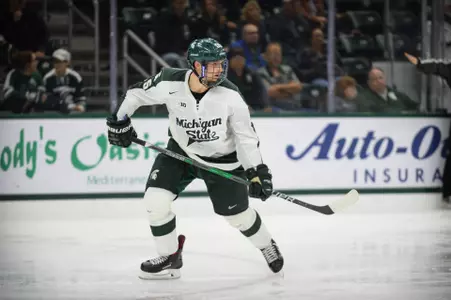 OCTOBER 14, 2017: Michigan State Hockey vs. Bowling Green (Photo: Adam Ruff Photography)