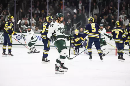 Michigan vs. Michigan State Nov. 16, 2019 celebration