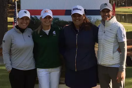 Sarah Burnham and Liz Nagel, 2019 LPGA Q-Series