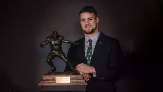 Kenny Willekes Burlsworth Trophy winner