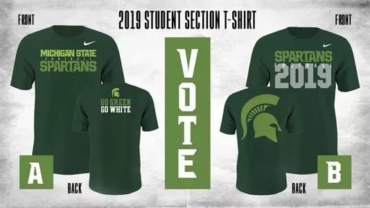 2019 Student Section T-Shirt Voting