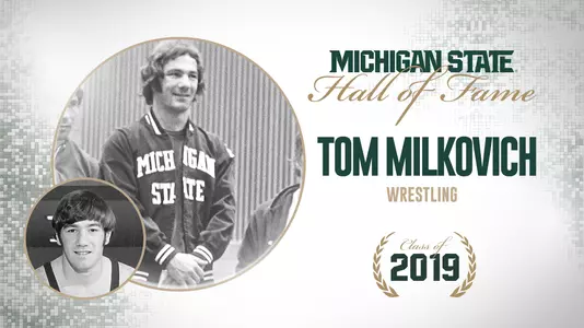 Tom Milkovich 2019 Hall of Fame Graphic