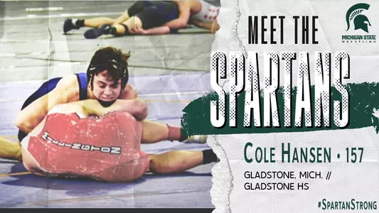 Cole Hansen Meet the Spartans graphic