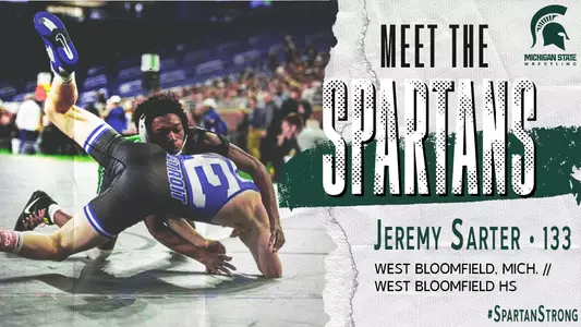 Jeremy Sarter Meet the Spartans graphic
