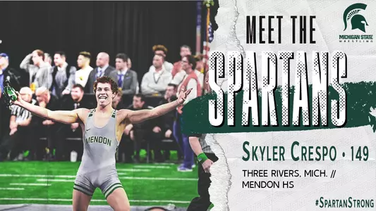 Skyler Crespo Meet the Spartans graphic