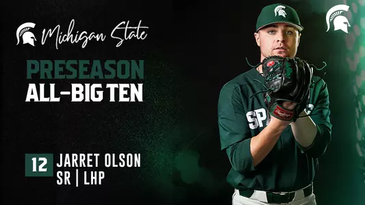 Jarret Olson 2020 Preseason All-B1G Graphic