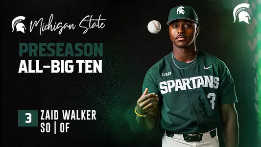 Zaid Walker 2020 Preseason All-B1G Graphic