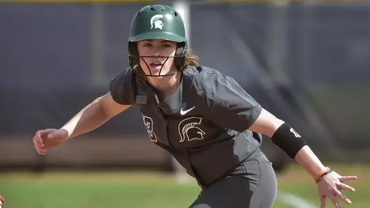 MIAMI, FL - FEBRUARY 9: Michigan State University vs Syracuse University softball during the Felsberg Invitational on February 9, 2020 in Miami, Florida. (Photo by Eric Espada/Michigan State University)