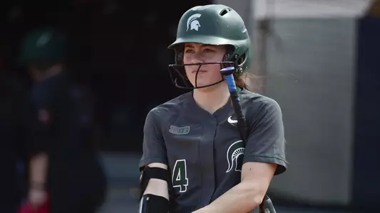 MIAMI, FL - FEBRUARY 9: Michigan State University vs Syracuse University softball during the Felsberg Invitational on February 9, 2020 in Miami, Florida. (Photo by Eric Espada/Michigan State University)