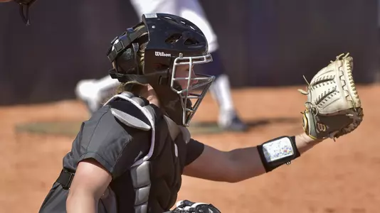 MIAMI, FL - FEBRUARY 9: Michigan State University vs Syracuse University softball during the Felsberg Invitational on February 9, 2020 in Miami, Florida. (Photo by Eric Espada/Michigan State University)