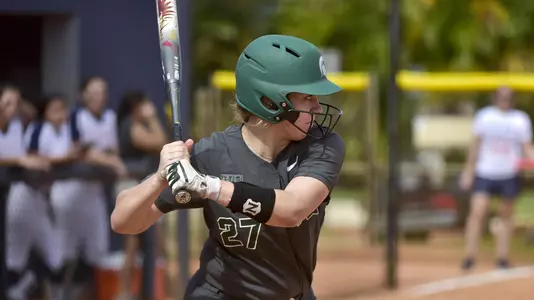 MIAMI, FL - FEBRUARY 9: Michigan State University vs Syracuse University softball during the Felsberg Invitational on February 9, 2020 in Miami, Florida. (Photo by Eric Espada/Michigan State University)