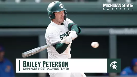 Bailey Peterson 2020 Team Award Graphic
