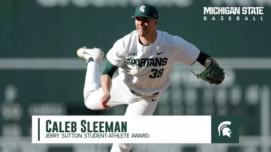 Caleb Sleeman 2020 Team Award Graphic