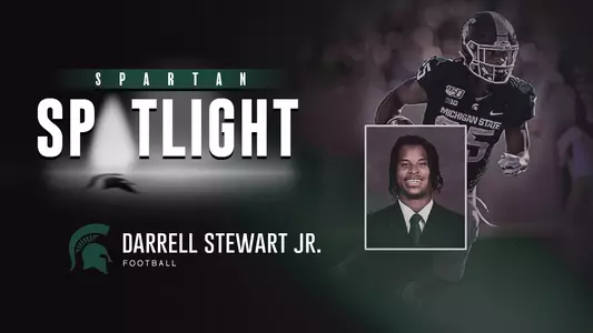 Darrell Stewart All Access Spartan Spotlight Graphic