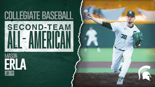 Mason Erla Collegiate Baseball All-American Graphic