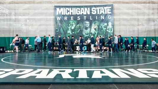 MSU Penn State handshakes