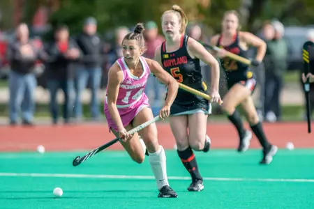 Hannah Jarvie vs. Maryland on Oct. 22, 2021