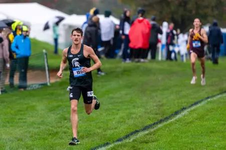 Morgan Beadlescomb at the 2021 Big Ten Championships