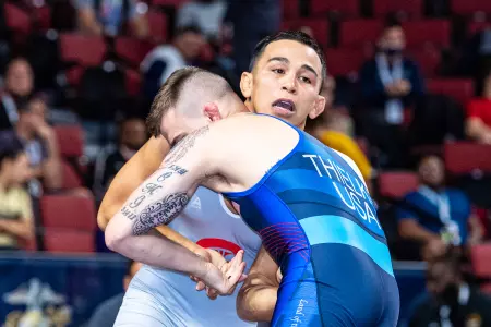 Peyton Omania at the 2021 Senior World Team Trials