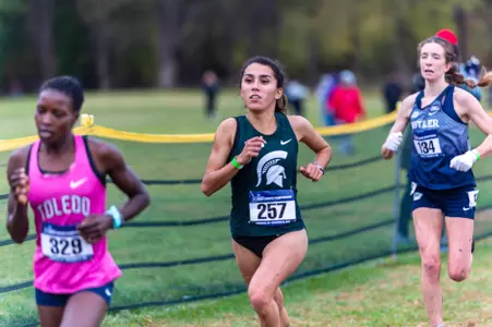 Makayla Perez at the 2021 NCAA Regionals