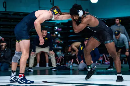 Cameron Caffey at the 2021 MSU Open