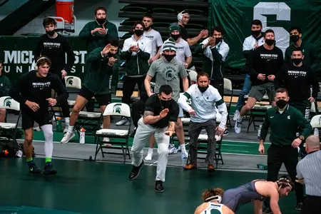 Team bench celebration