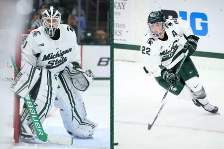 Hockey All-B1G Cesana, DeRidder