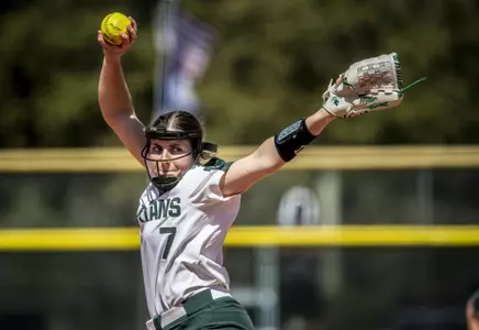 LEESBURG, FL - FEBRUARY 28: The Michigan State Spartans softball team takes on the Iowa Hawkeyes at Sleepy Hollow Sports Complex on February 28, 2021 in Leesburg, Florida.
(Ben Solomon/Michigan State Athletics)