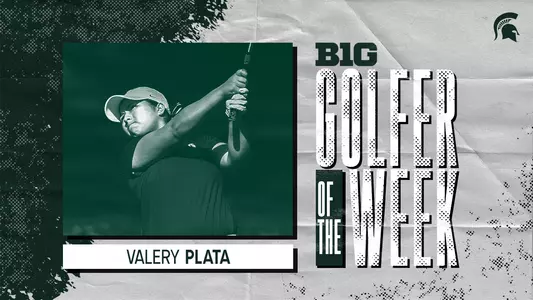 Valery Plata big ten golfer of the week