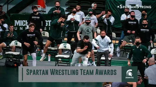 Wrestling Team Awards Graphic