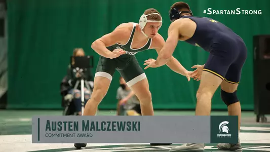 Austen Malczewski Commitment Award Graphic