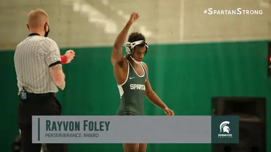 Rayvon Foley Perseverance Award Graphic