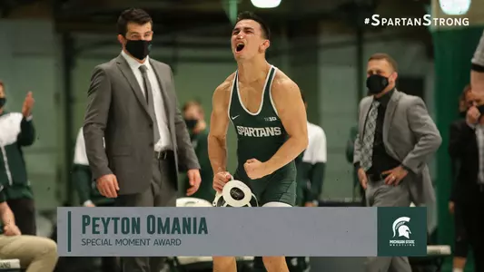 Peyton Omania Special Moment Award Graphic
