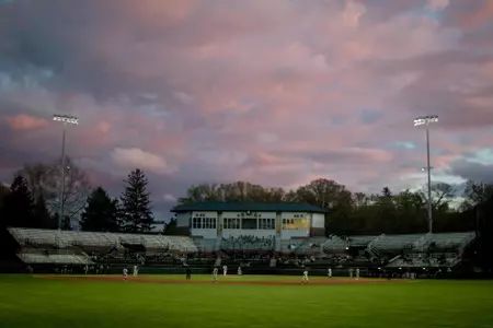 McLane Stadium at night - vs Michigan May 7, 2021