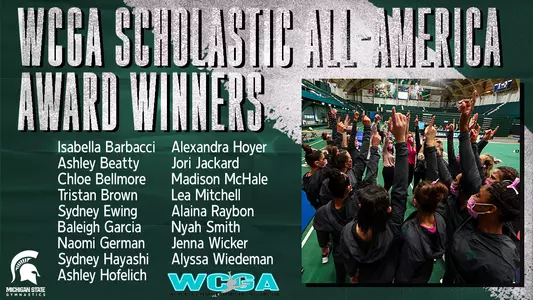 2021 GYM WCGA Scholastic All-America Graphic