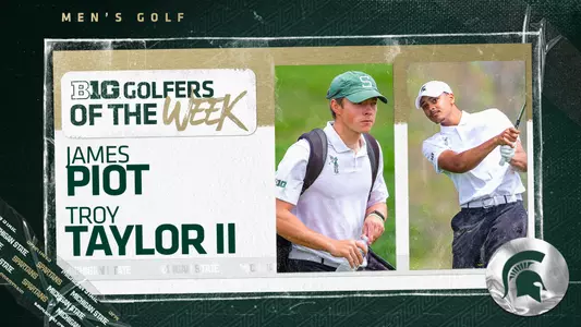 Piot, Taylor Golfers of the Week