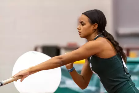 Sophia Franklin at the 2021 Big Ten Indoor Championships